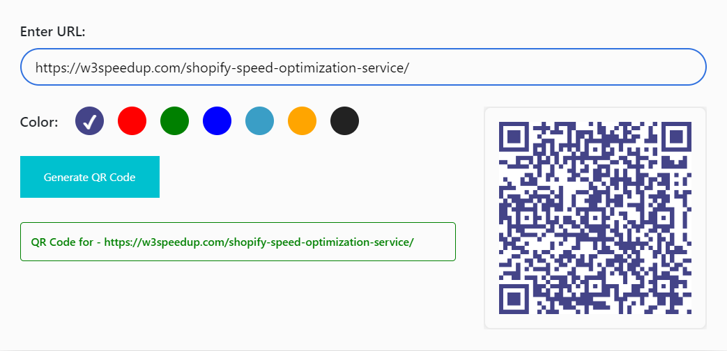 QR Code Generator QR Code Generator