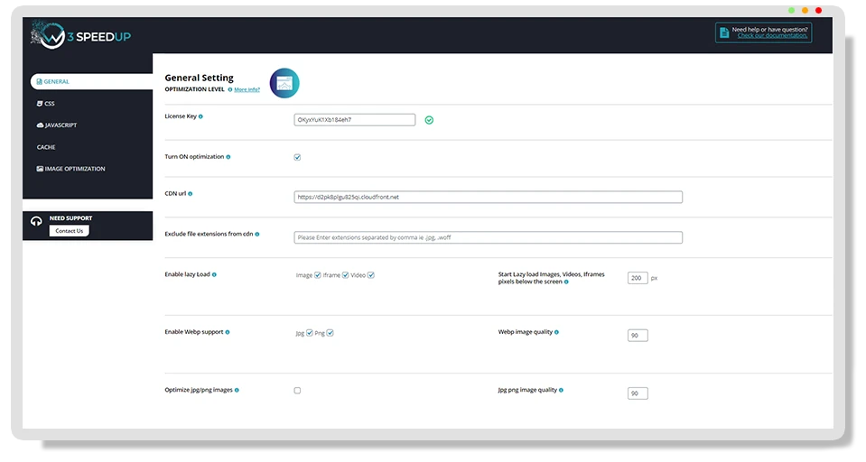 speed up wordpress website